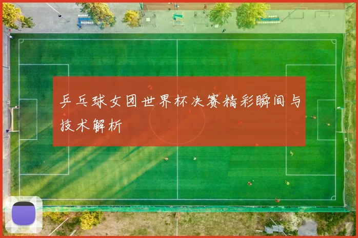 乒乓球女团世界杯决赛精彩瞬间与技术解析