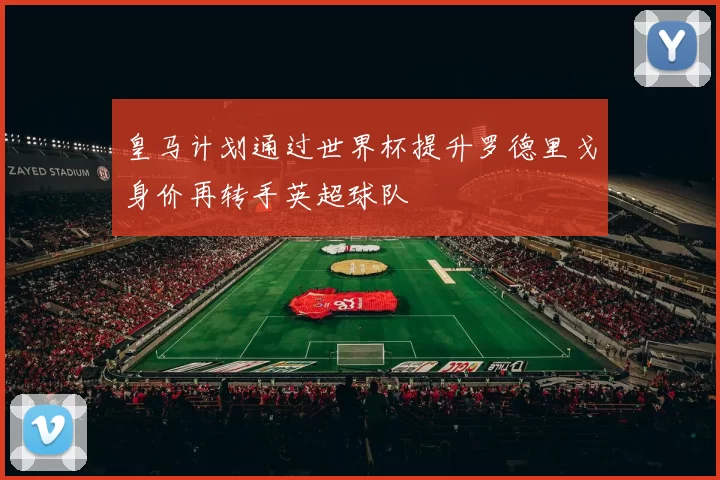 皇马计划通过世界杯提升罗德里戈身价再转手英超球队
