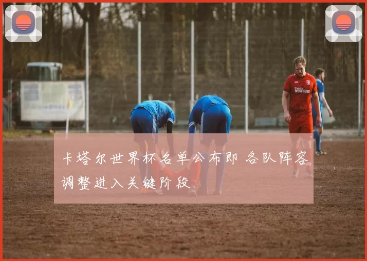 卡塔尔世界杯名单公布即 各队阵容调整进入关键阶段