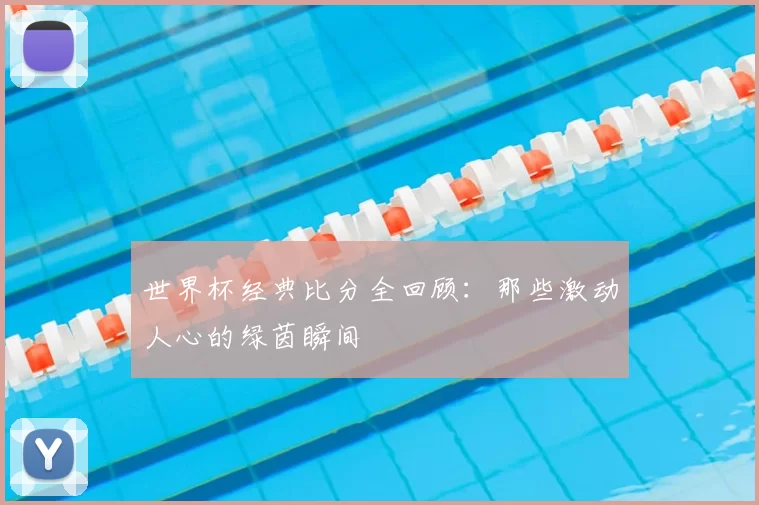 世界杯经典比分全回顾：那些激动人心的绿茵瞬间