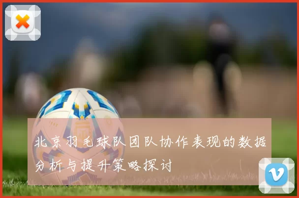 北京羽毛球队团队协作表现的数据分析与提升策略探讨