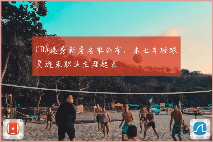 CBA选秀新秀名单公布，本土年轻球员迎来职业生涯起点