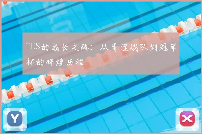 TES的成长之路:从青涩战队到冠军杯的辉煌历程
